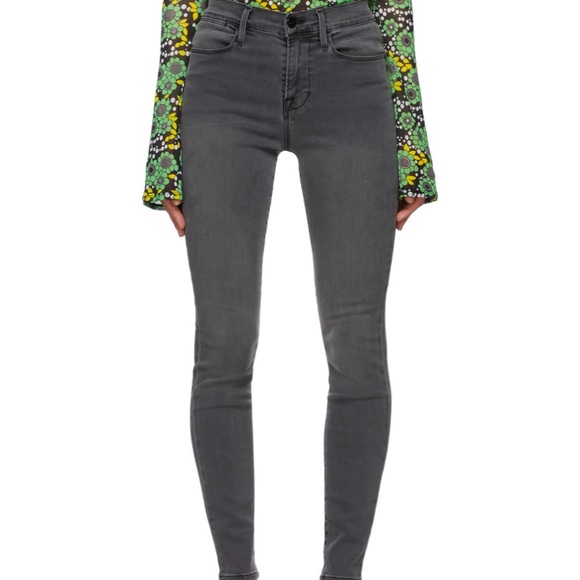 Frame denim Le Skinny de Jeanne in grey size 30 - Picture 3 of 4